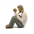 Father and Son Statue Decoration Creative Home Desktop Decoration Resin