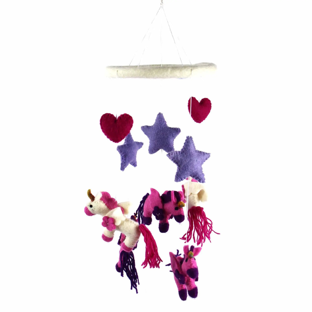 Felt Unicorn Mobile - Global Groove Global Groove