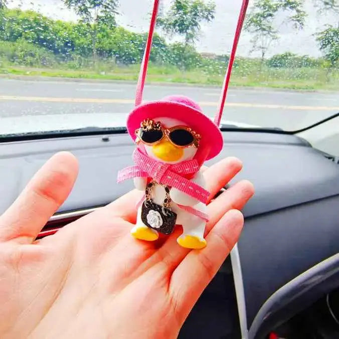 Comboy Pipe Duck Car Pendant