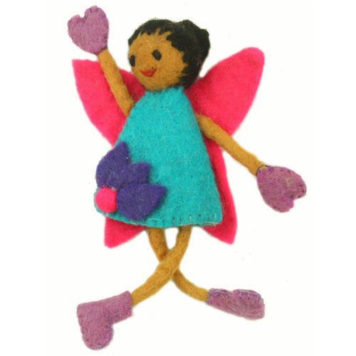 Brown Skin Tone Tooth Fairy with Black Hair Global Groove Direct