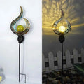Outdoor Solar Lawn Lamp Moon Flame