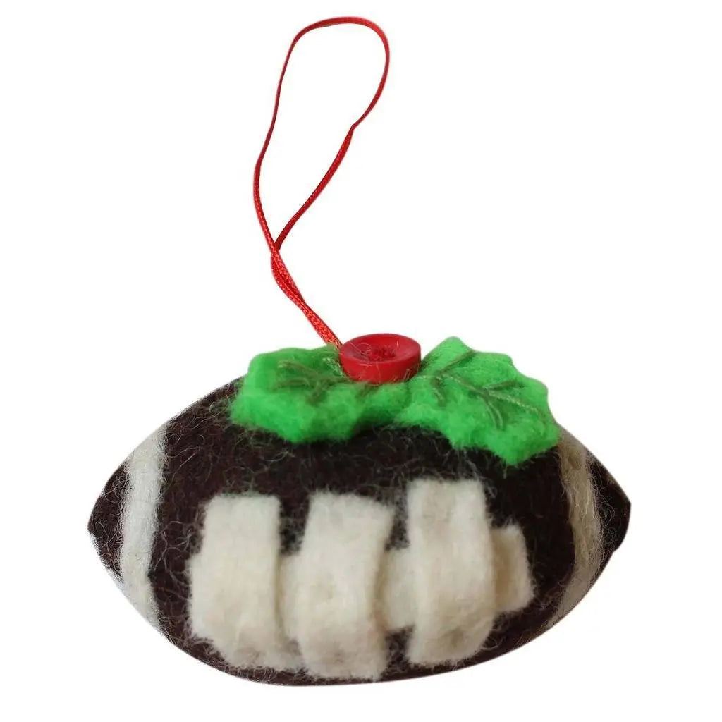 Football Felt Ornament - Global Groove (H) Global Groove (H)