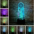 Table Lamp Switch Dream Catcher 3D Touch Night
