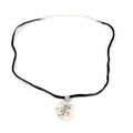 Pendant, Silver Branches on Mother of Pearl Artisana