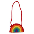 Felt Rainbow Shoulder Bag - Global Groove Global Groove
