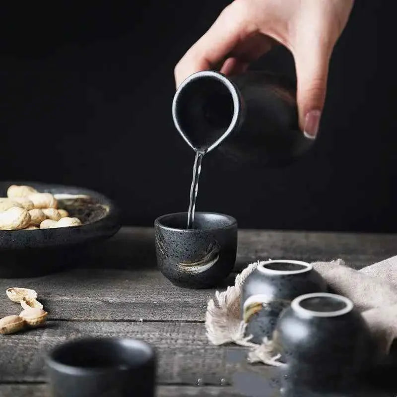Elegant Porcelain Beverage Server and Drinking Vessel Home Collection