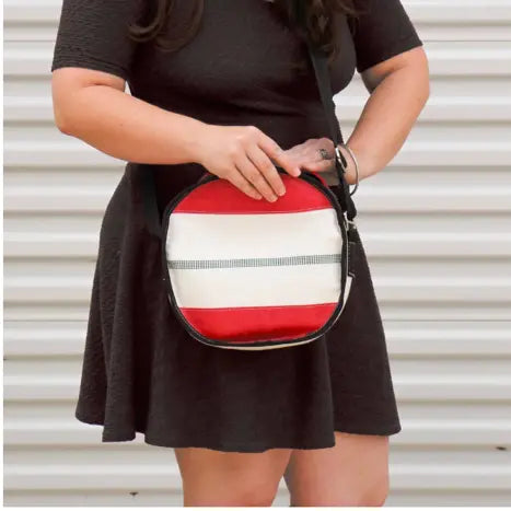 Firehose Round Shoulder Bag Beaurer Creations