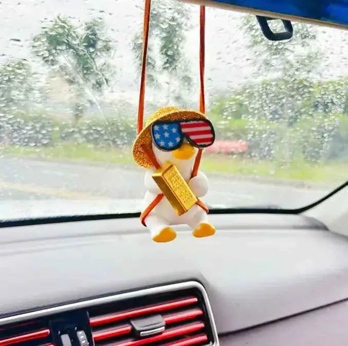 Comboy Pipe Duck Car Pendant