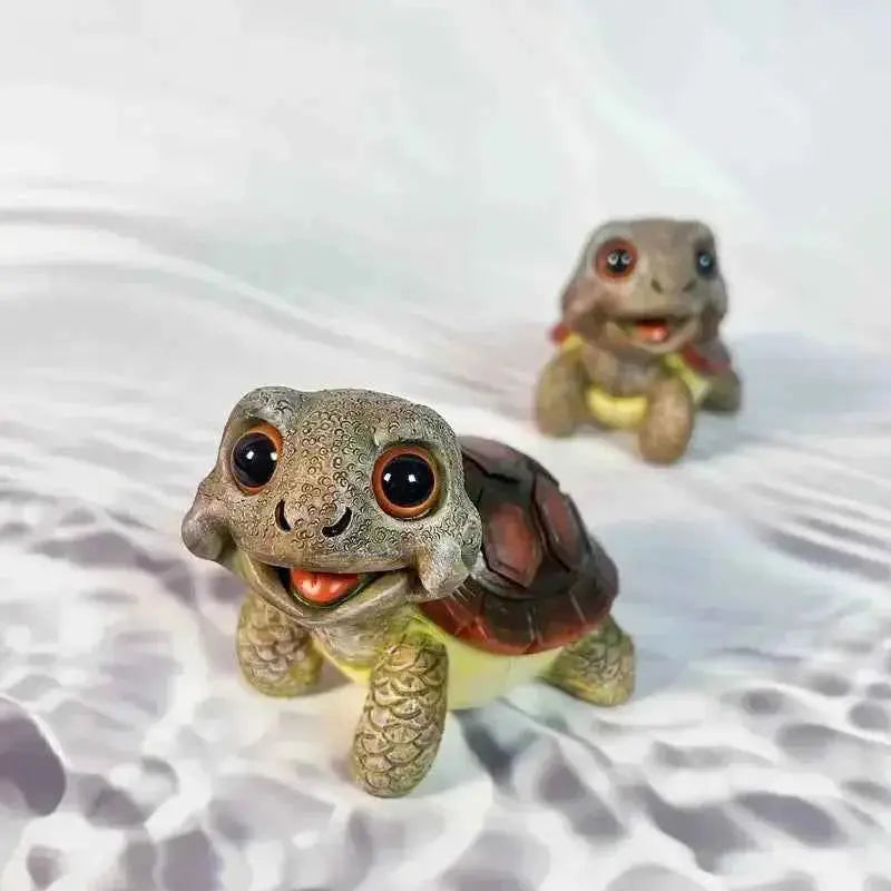 DecorBites™ Crawling Turtle Sculpture Resin Decor for Garden