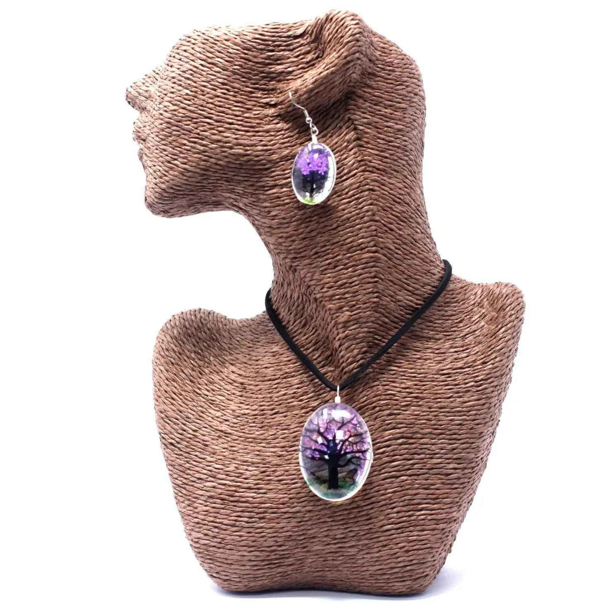 1X Pressed Flowers-Tree Of Life-Lavender