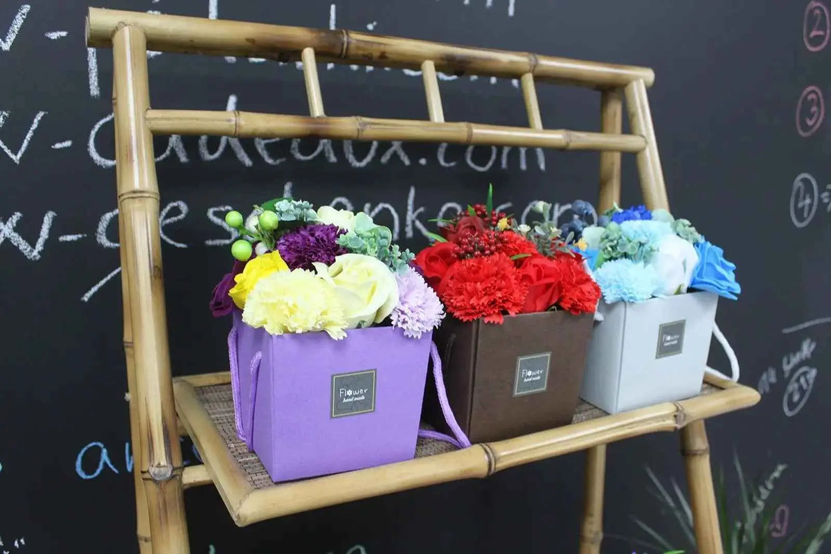1X Soap Flower Bouquet- Spring Flowers