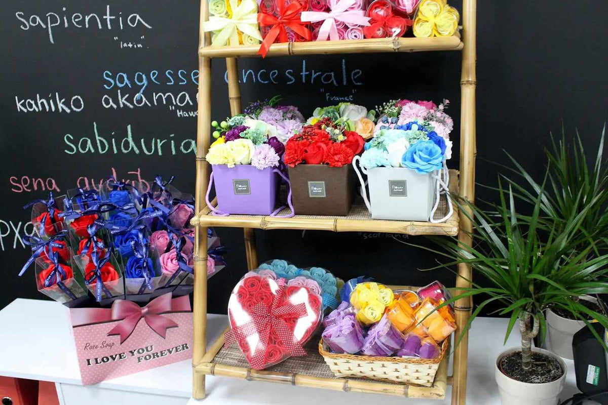 1X Soap Flower Bouquet- Spring Flowers