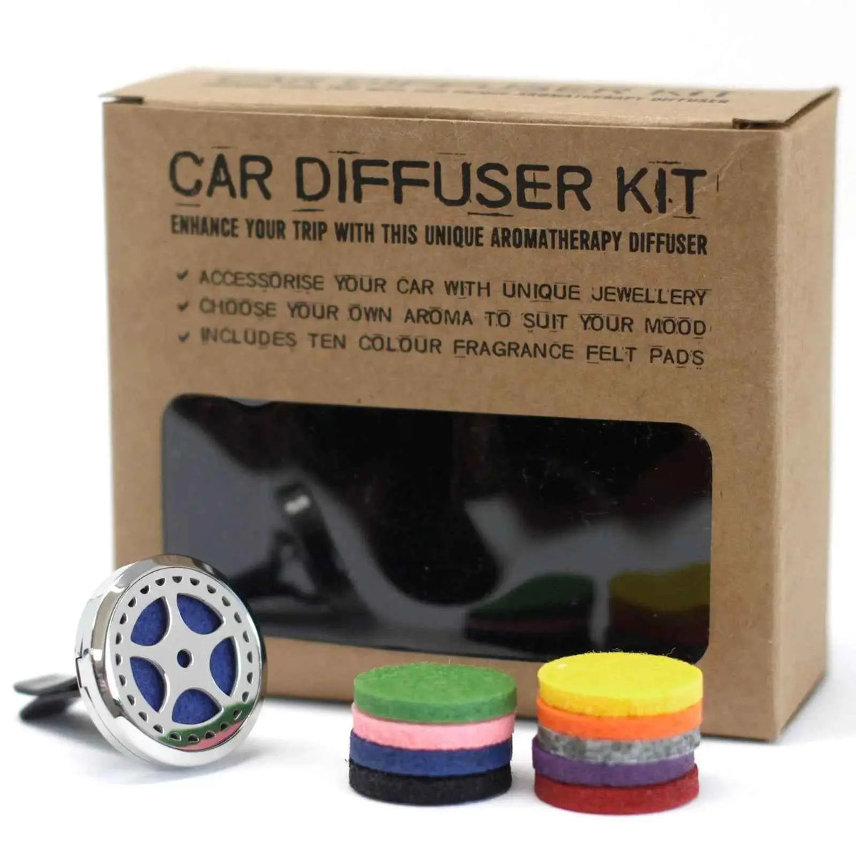 Car Diffuser Kit- Car Wheel - 30mm
