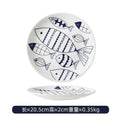 Home hand-painted ceramic plates, shallow plates, restaurant Western plates, breakfast plates, fruit plates, sk planes