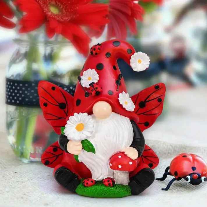 Ladybug Resin Decorations Home Desktop Decoration - Mayra and Company