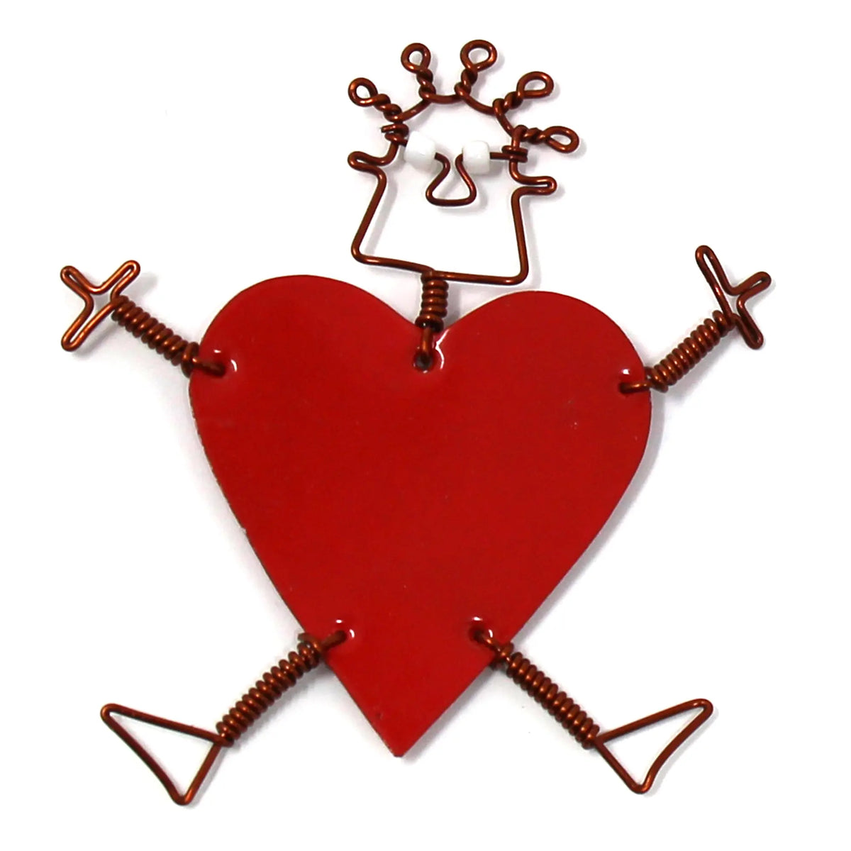 Dancing Girl Heart Pin - Creative Alternatives Creative Alternatives