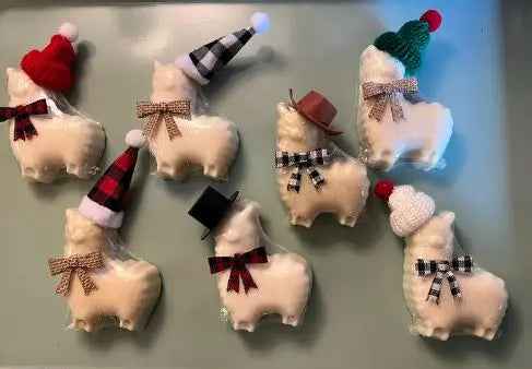 Decorative Alpaca Goat Milk Soap Figures