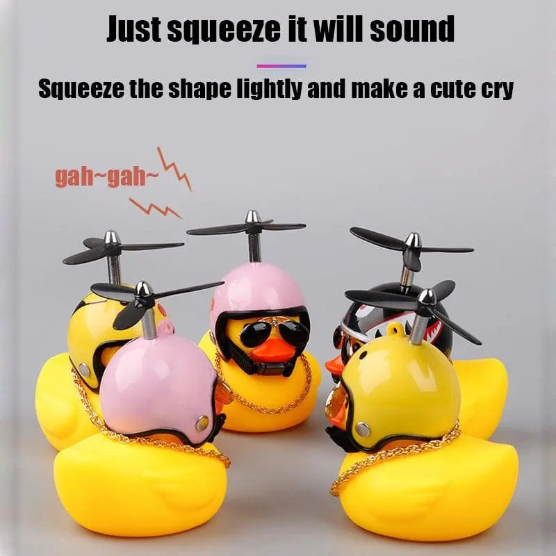 Yellow Small Bike Duck Bicycle Bell Decor Stevvex