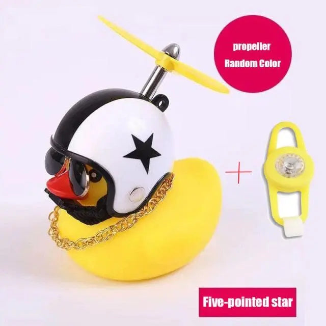 Yellow Small Bike Duck Bicycle Bell Decor Stevvex