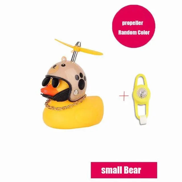 Yellow Small Bike Duck Bicycle Bell Decor Stevvex