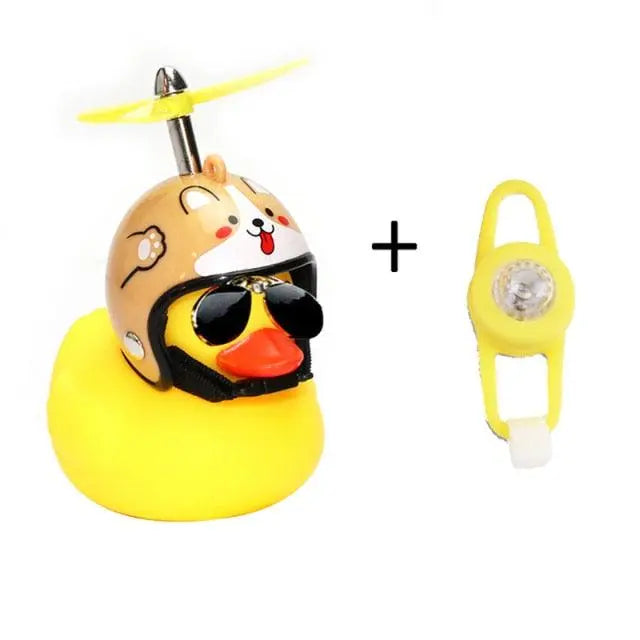 Yellow Small Bike Duck Bicycle Bell Decor Stevvex