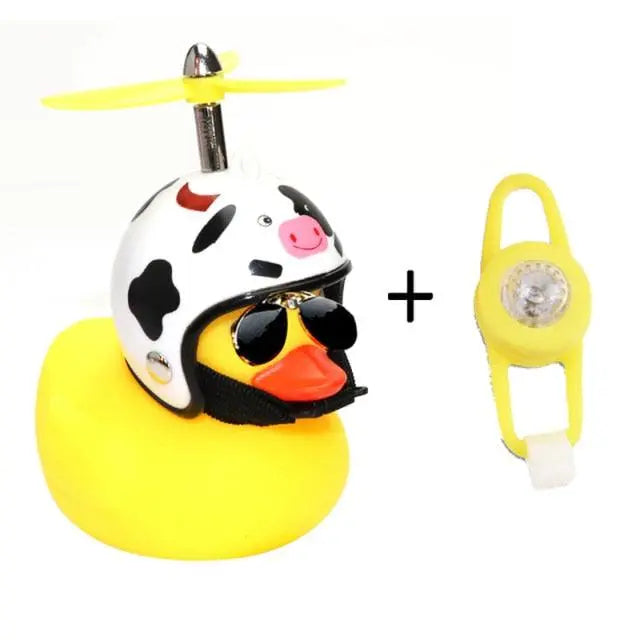 Yellow Small Bike Duck Bicycle Bell Decor Stevvex