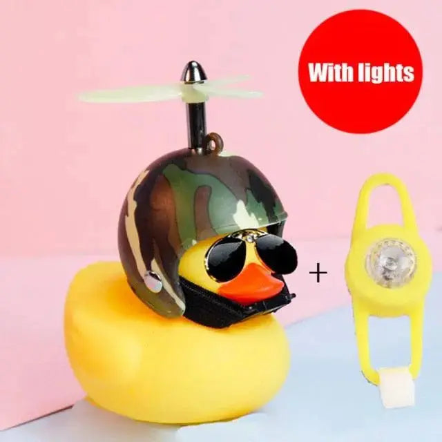 Yellow Small Bike Duck Bicycle Bell Decor Stevvex