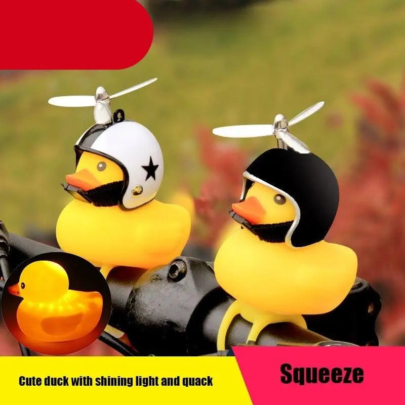 Yellow Small Bike Duck Bicycle Bell Decor Stevvex